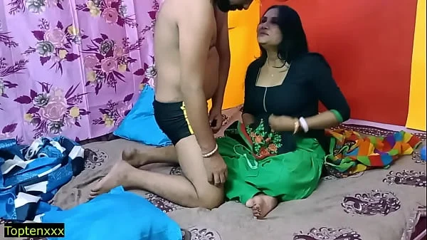 Indian hot randi bhabhi suddenly comes and fucked her at romantic style! With Clear Hindi audio