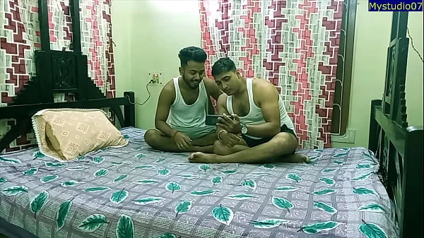 Indian beautiful hot threesome sex! Best Hindi group sex